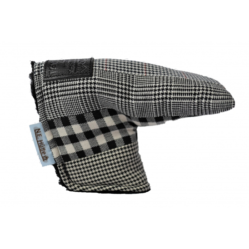 <N.E.Hutte> パター用 ヘッドカバー (Gingham Check)