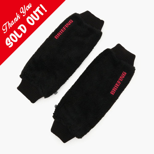 <BRIEFING> ブリーフィング WOMENS FUR LEG WARMER (Black)