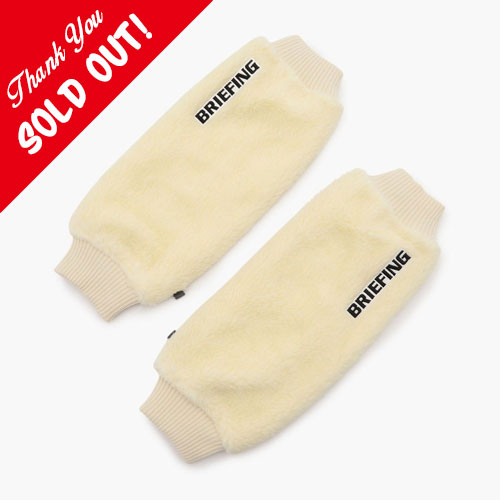 <BRIEFING> ブリーフィング WOMENS FUR LEG WARMER (White)