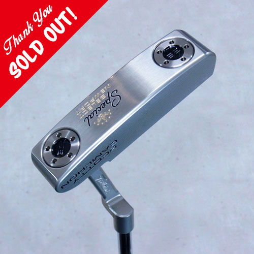 <SCOTTY CAMERON> カスタムショップ 2020 SPECIAL SELECT NEWPORT (Black&Gold)