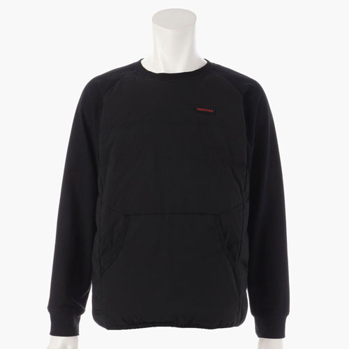<BRIEFING> ブリーフィング MENS TAION DOWN CREW NECK <BRG223MA7> (Black)