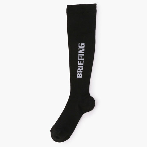 <BRIEFING> ブリーフィング WOMENS LOGO HIGH SOCKS (Black)