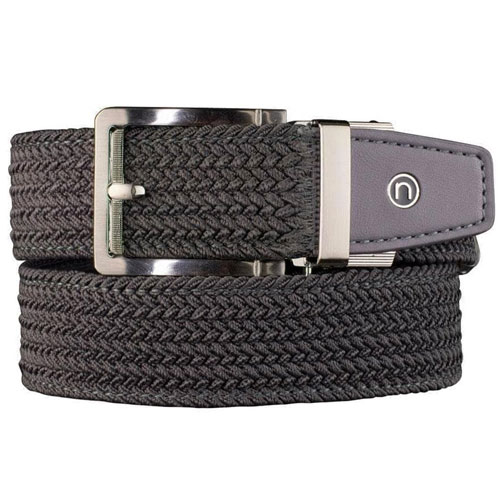 <NEXBELT> Braided Grey Golf Belt - 2.0 [PCD8063] (Grey)