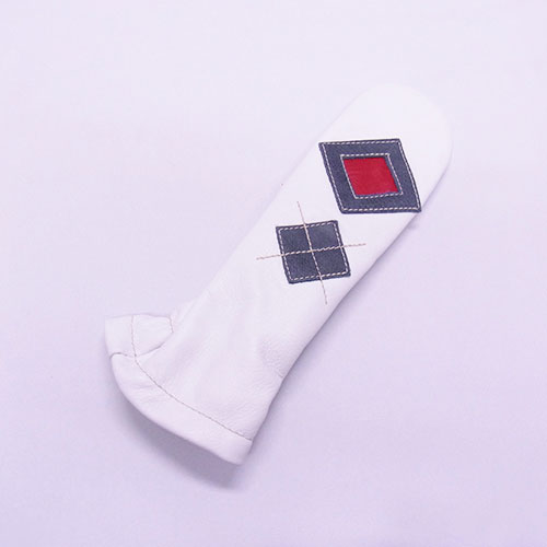 <iliac Golf> Argyle Utility 7,9W用 (White/Navy/Red)