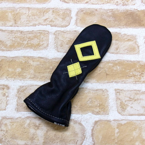 <iliac Golf> Argyle Utility 7,9W用 (Black/Yellow)