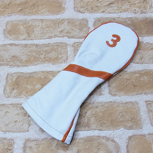 <iliac Golf> Royal 3wood 3W用 (White/Orange)