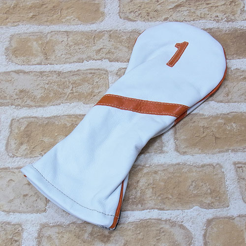 <iliac Golf> Royal Driver ドライバー用 (White/Orange)