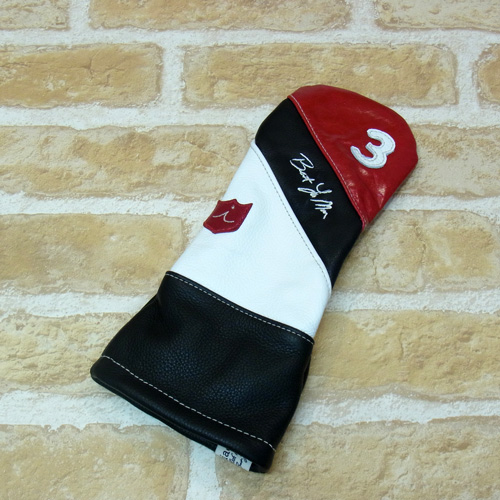 <iliac Golf> Royal2 3wood 3W用 (Black/White/Red)