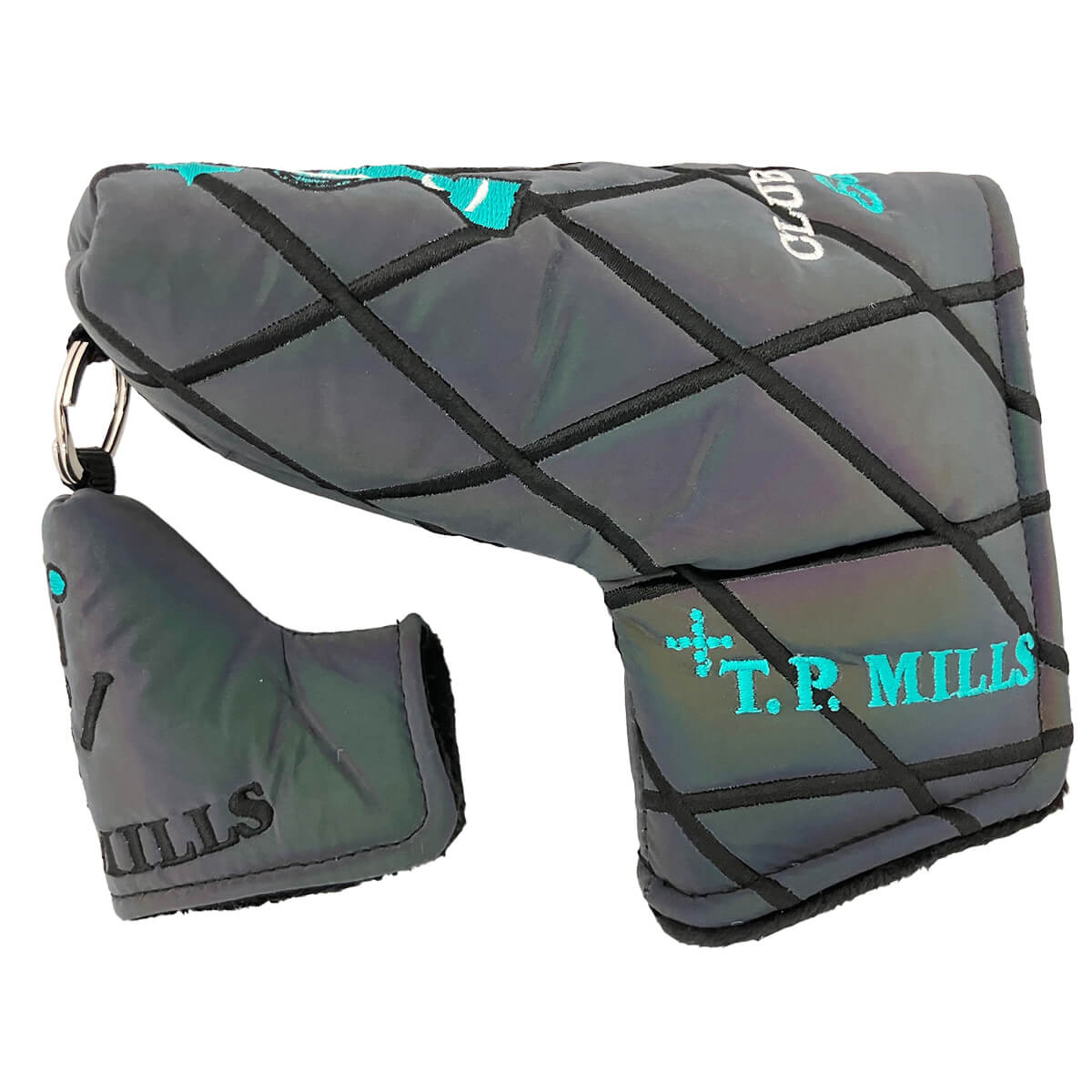 <T.P. MILLS> Club Champ with Charm Putter Cover - Spectra (玉虫色) HTPC-000047