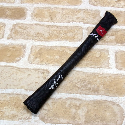 <iliac Golf> Stick cover SOLID (Black Boa)