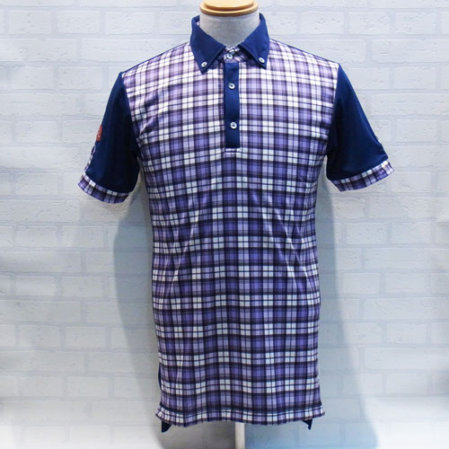 <iliac Golf> The Wee Iceman (Navy / Purple Tartan)