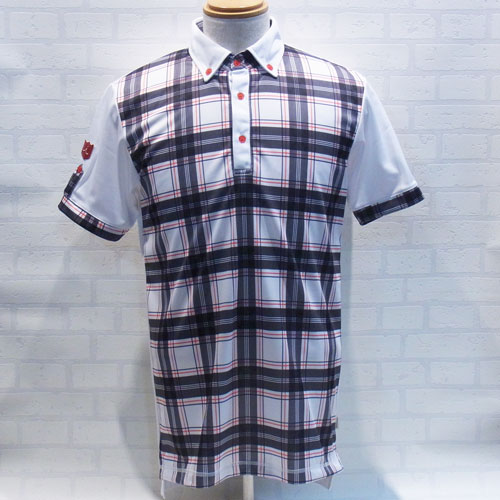 <iliac Golf> The Wee Iceman (White / Black Tartan)