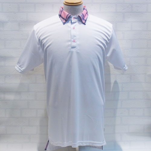 <iliac Golf> The Rancher (White / Pink Plaid)