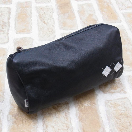 <iliac Golf> Season Toiletry Bag (Black)