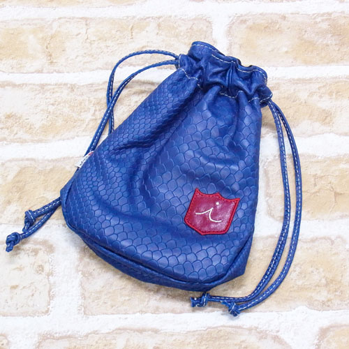 <iliac Golf> VALUABLES POUCH (Navy Boa)