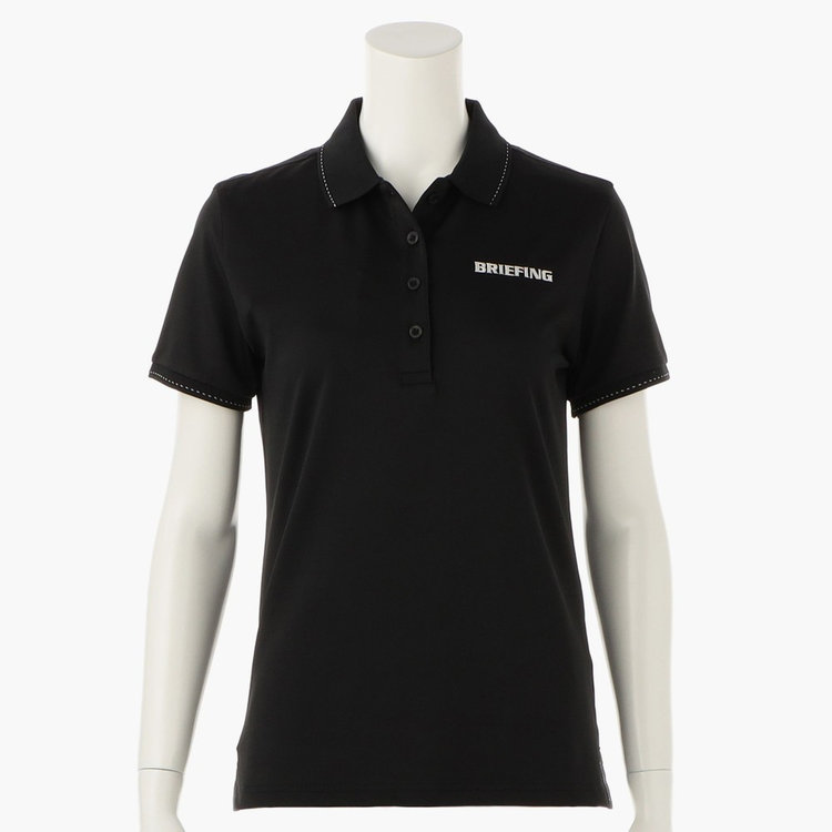 <BRIEFING> ブリーフィング WOMENS TOUR POLO <BBG231W22> (Black)