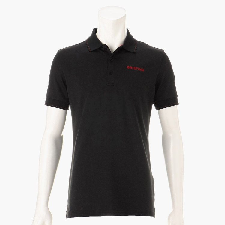 <BRIEFING> ブリーフィング MENS TOUR POLO <BBG231M02> (Black)