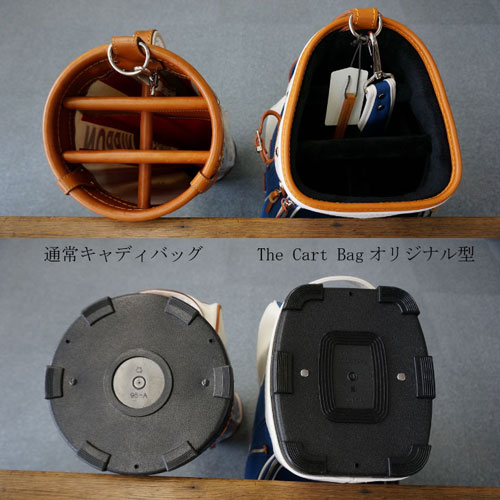 木の庄帆布 キャディーバッグ カートバッグ パイプバッグ