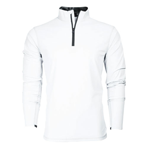 <GREYSON> TATE MOCKNECK QUARTER-ZIP (ARCTIC)