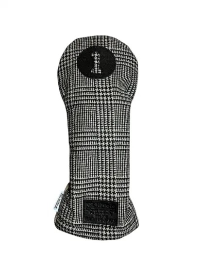 <N.E.Hutte> ドライバー用ヘッドカバー D-GL グレンチェック