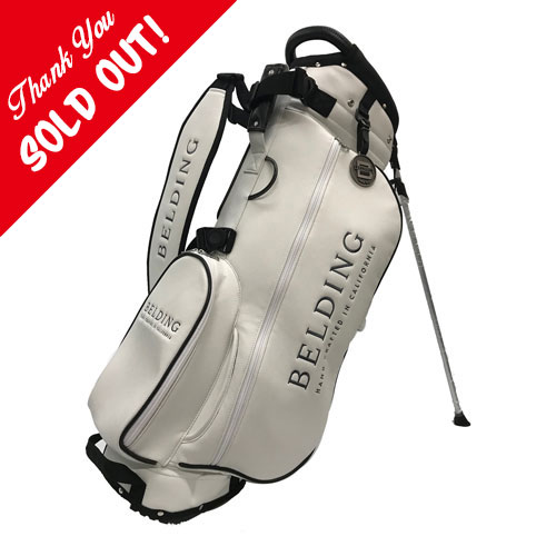 <BELDING> SUNBIRD 2.0 STAND BAG (White Classic/Metal 11" LOGO) (HBCB-850140)