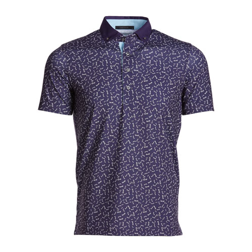 <GREYSON> LORD OF THE FLIES POLO (INDIGO)