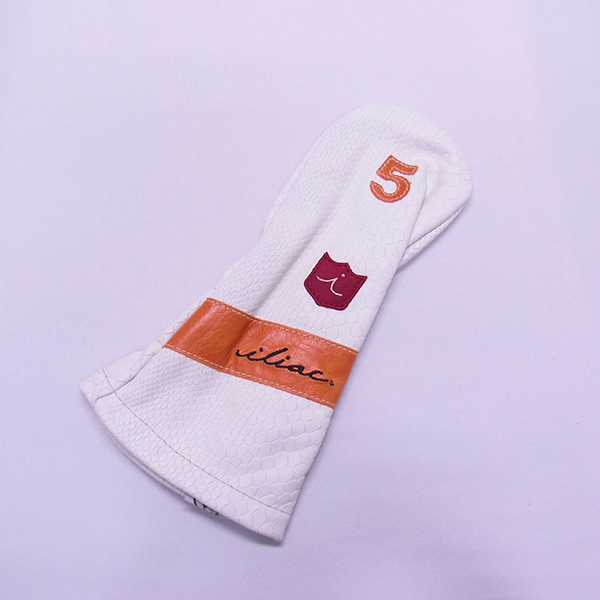 <iliac Golf> ROYAL 3 5W (White Boa + Orange)