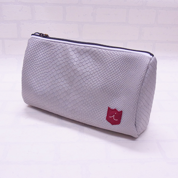 <iliac Golf> Season Toiletry Bag (Gray Boa)