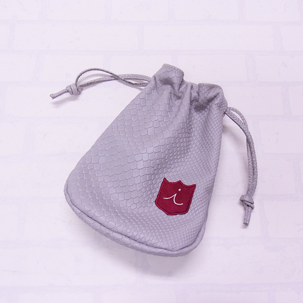 <iliac Golf> VALUABLES POUCH (Gray Boa)