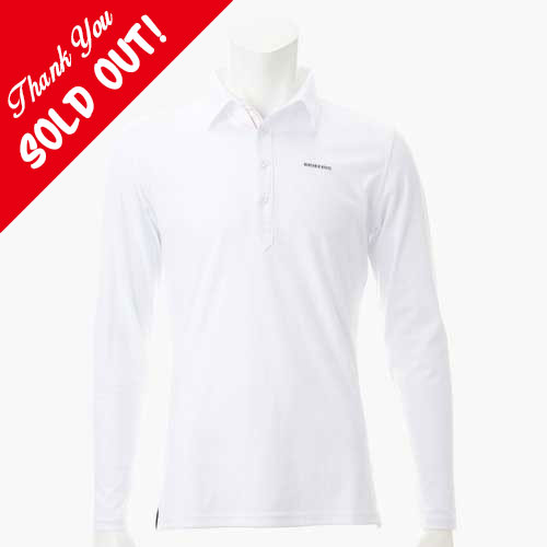 <BRIEFING> ブリーフィング MENS LS WC POLO (White)