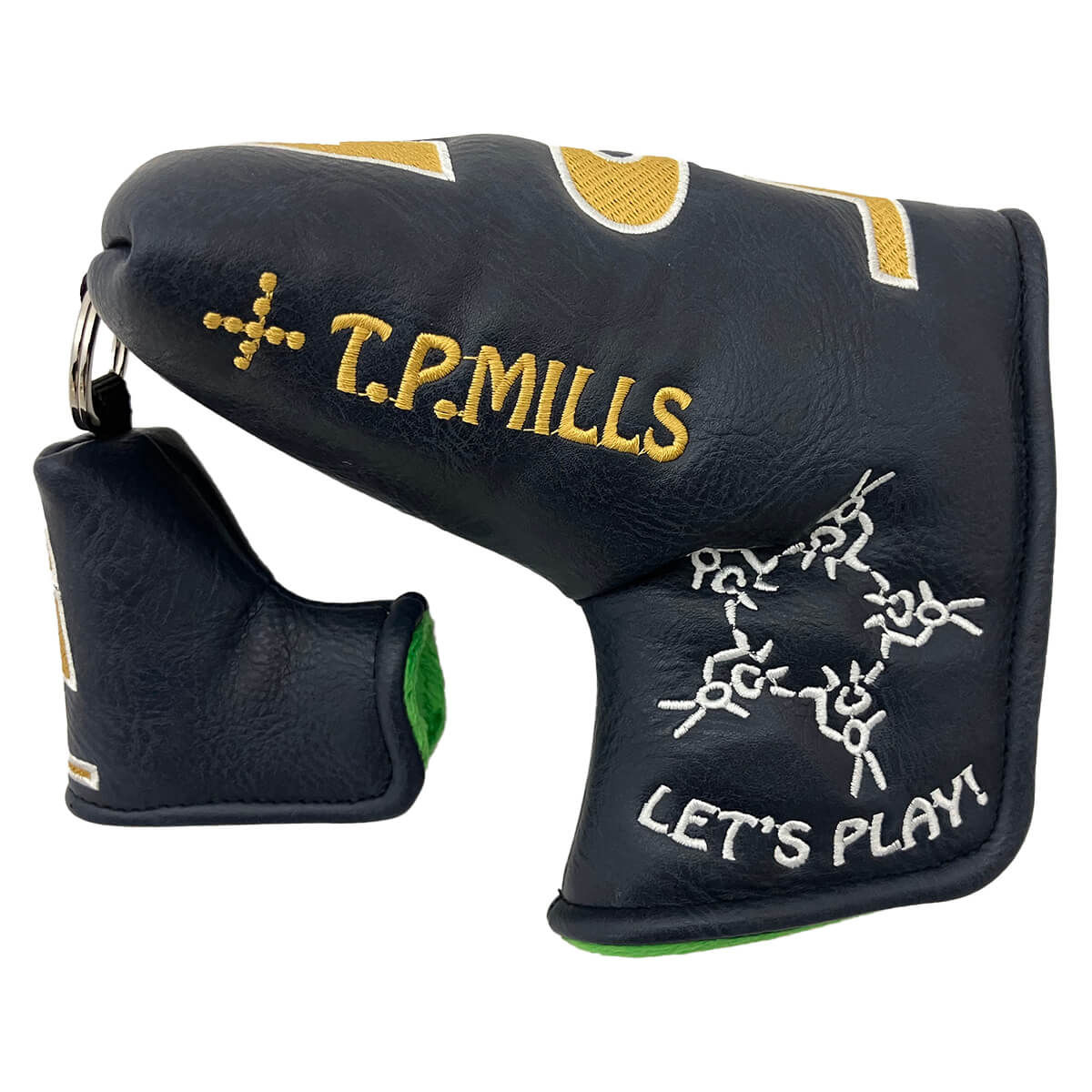 <T.P. MILLS> Sunny Boy Let's Play with Charm HTPC-000051 (Navy / Green)