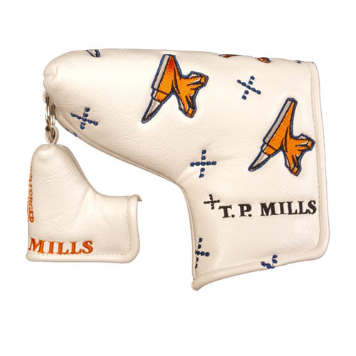 <T.P. MILLS> アンヴィル&クロスドット with チャーム HTPC-000026 (White/Orange)