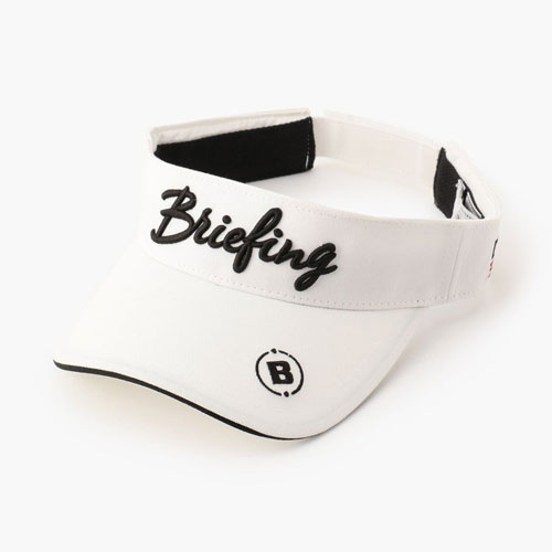 <BRIEFING> ブリーフィング WOMENS BASIC VISOR <BRG221W57> (White)