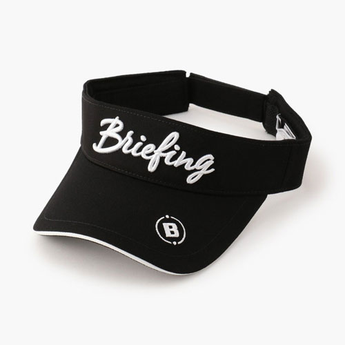 <BRIEFING> ブリーフィング WOMENS BASIC VISOR <BRG221W57> (Black)