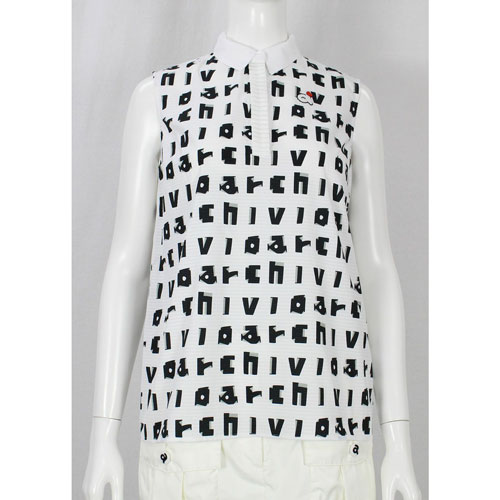 【OUTLET】<archivio> A955425 ノースリーブ (ホワイト)