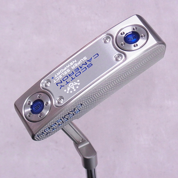 <SCOTTY CAMERON> カスタムショップ SUPER SELECT 2023 Newport+ (Clear Blue)