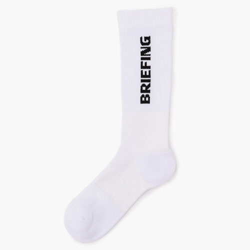 <BRIEFING> ブリーフィング MENS TAPING BASIC SOCKS (White)