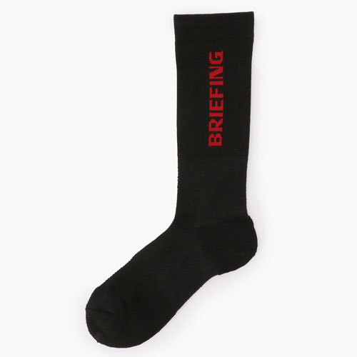 <BRIEFING> ブリーフィング MENS TAPING BASIC SOCKS (Black)