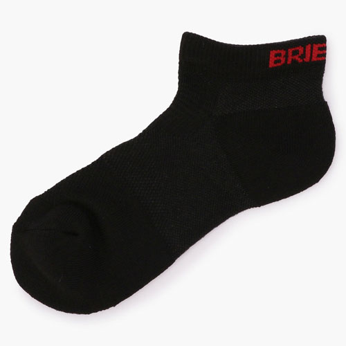 <BRIEFING> ブリーフィング WOMENS TAPING SHORT SOCKS (Black)