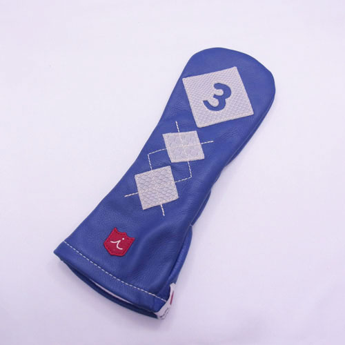 <iliac Golf> ARGYLE 3 3W (ROYAL BLUE + GREY BOA)