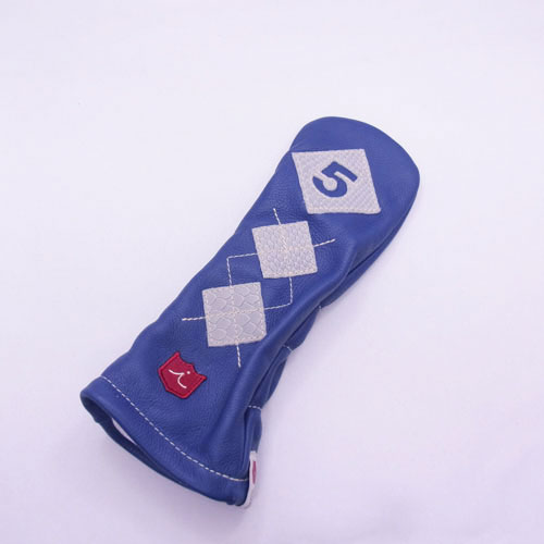 <iliac Golf> ARGYLE 3 5W (ROYAL BLUE + GREY BOA)