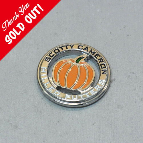 <SCOTTY CAMERON> 2015 PUMPKIN Coin Marker