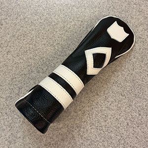 <iliac Golf> Timeless Utility ヘッドカバー  (Black + White)