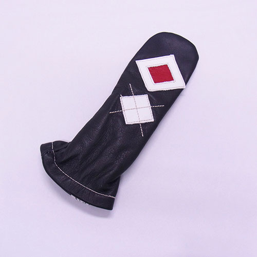 <iliac Golf> Argyle Utility 7,9W用 (Black/White/Red)