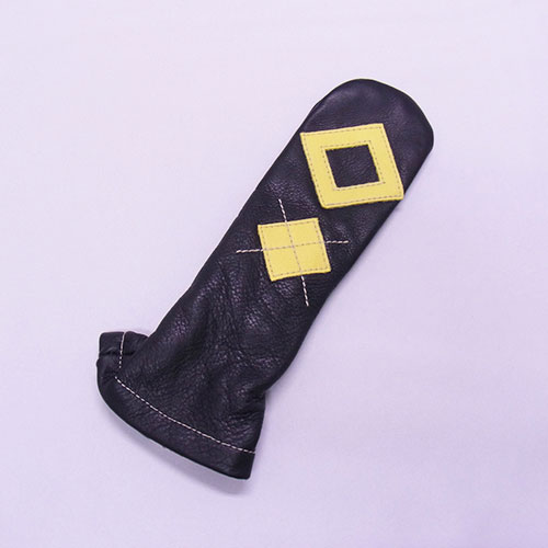 <iliac Golf> Argyle Utility 7,9W用 (Black/Yellow)