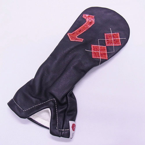 <iliac Golf> Doonbeg Driver ドライバー用 (Black/Red Croc)