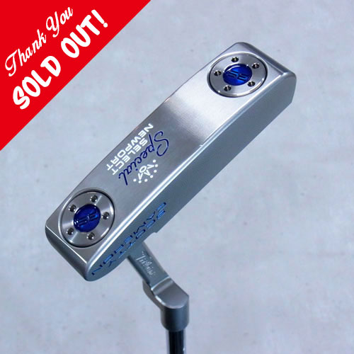 <SCOTTY CAMERON> カスタムショップ 2020 SPECIAL SELECT NEWPORT (Clear Blue)
