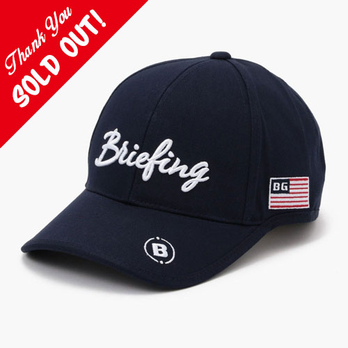 <BRIEFING> ブリーフィング MENS BASIC CAP (Navy)