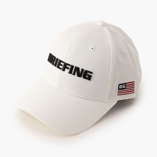 <BRIEFING> ブリーフィング MENS BASIC CAP <BRG223M56> (Whie)