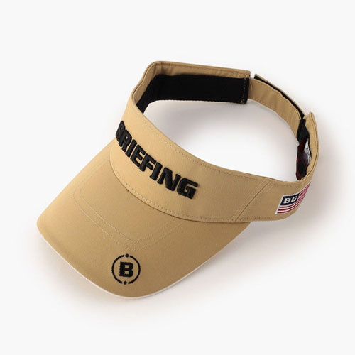 <BRIEFING> ブリーフィング MENS BASIC VISOR <BRG223M57> (Beige)